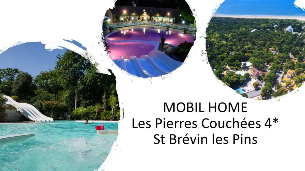 Mobil Home Les Pierres Couchees 4* St Brevin Les Pins Сен-Бревен-ле-Пен Екстер'єр фото