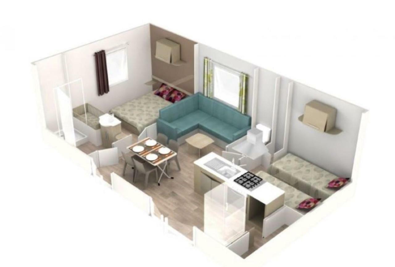 Mobil Home Les Pierres Couchees 4* St Brevin Les Pins Сен-Бревен-ле-Пен Екстер'єр фото